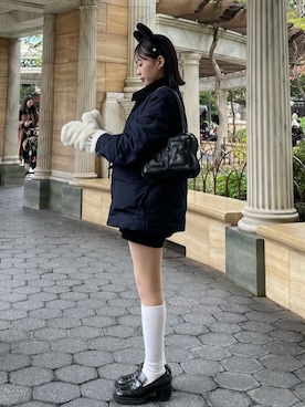 「アイテム（レッグウェア）」を使った、tamakiさん（レディース・153cm・20代）の秋コーディネート