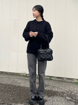 「H&M（エイチ・アンド・エム）のアイテム」を使った、tamakiさん（レディース・153cm）の秋コーディネート