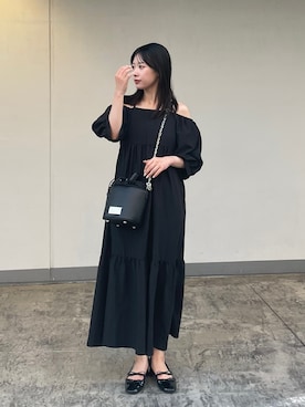 「アイテム（パンプス）」を使った、tamakiさん（レディース・153cm）の夏コーディネート