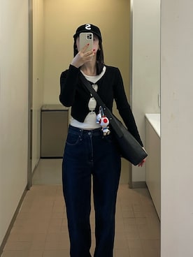 「Supreme （シュプリーム）のアイテム」を使った、tamakiさん（レディース・153cm）の秋コーディネート