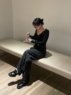 「アイテム（シューズ）」を使った、tamakiさん（レディース・153cm）の秋コーディネート