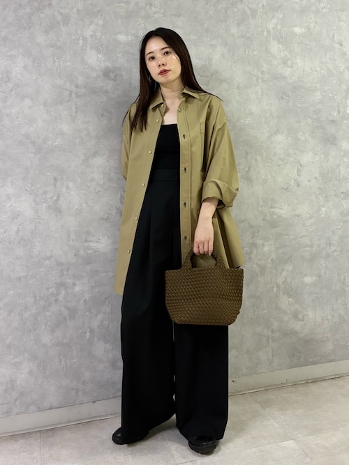 ATON エイトン　ウール　トロピカル　パンツ　スラック ATON / ウールトロピカル ワイドイージーパンツ（スラックス）｜ATON