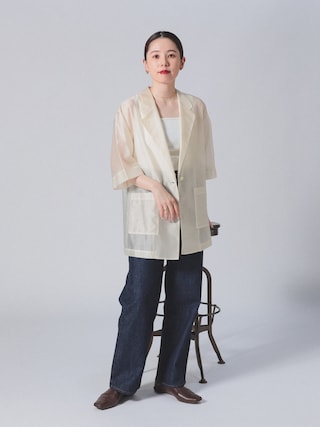 upper heights×Demi-Luxe BEAMS別注デニムジャケット upperhights（アッパーハイツ）の「【別注】upper hights / THE