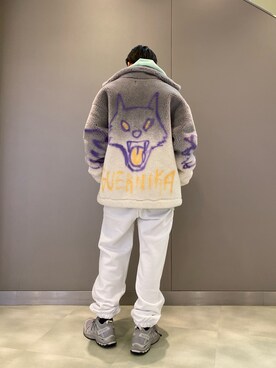 「ROYAL FLASH（ロイヤルフラッシュ）のアイテム（ブルゾン）」を使った、そーふぃさん（メンズ・170cm）の冬コーディネート
