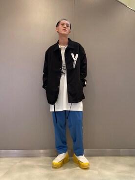 「ROYAL FLASH（ロイヤルフラッシュ）のアイテム（シューズ）」を使った、そーふぃさん（メンズ・170cm）の冬コーディネート