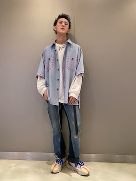 そーふぃさん（メンズ・170cm）の春コーディネート