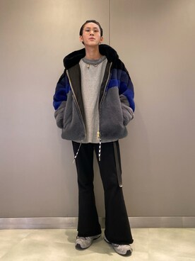 「ROYAL FLASH（ロイヤルフラッシュ）のアイテム（ブルゾン）」を使った、そーふぃさん（メンズ・170cm）の冬コーディネート