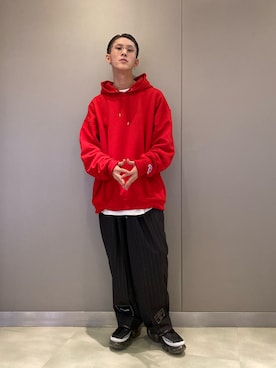 「ROYAL FLASH（ロイヤルフラッシュ）のアイテム（シューズ）」を使った、そーふぃさん（メンズ・170cm）の秋コーディネート