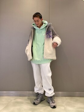「ROYAL FLASH（ロイヤルフラッシュ）のアイテム（ブルゾン）」を使った、そーふぃさん（メンズ・170cm）の冬コーディネート