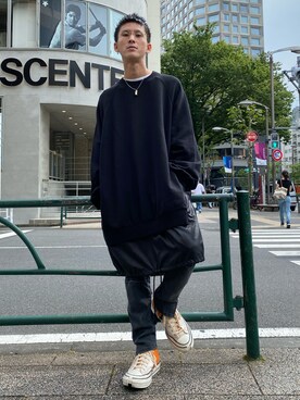 「Undercoverism（アンダーカバイズム）のアイテム（パンツ）」を使った、そーふぃさん（メンズ・170cm）の夏コーディネート