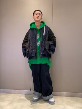 「ROYAL FLASH（ロイヤルフラッシュ）のアイテム（シューズ）」を使った、そーふぃさん（メンズ・170cm）の秋コーディネート