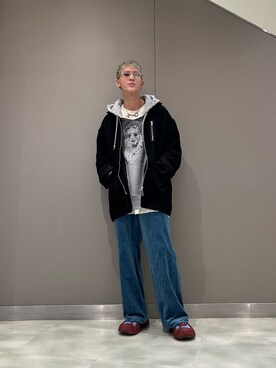 「ROYAL FLASH（ロイヤルフラッシュ）のアイテム（ジャケット/アウター）」を使った、そーふぃさん（メンズ・170cm）の秋コーディネート