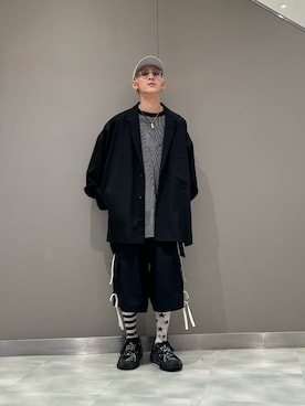 「ROBES&CONFECTIONS（ローブスコンフェクションズ）のアイテム（ジャケット/アウター）」を使った、そーふぃさん（メンズ・170cm）の春コーディネート