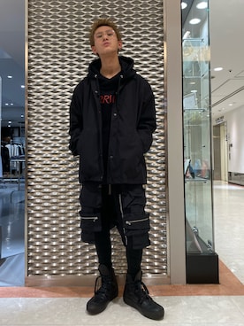 「JOHN LAWRENCE SULLIVAN（ジョンローレンスサリバン）のアイテム」を使った、そーふぃさん（メンズ・170cm）の冬コーディネート