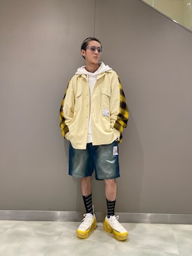 「ROYAL FLASH（ロイヤルフラッシュ）のアイテム（シューズ）」を使った、そーふぃさん（メンズ・170cm）の冬コーディネート
