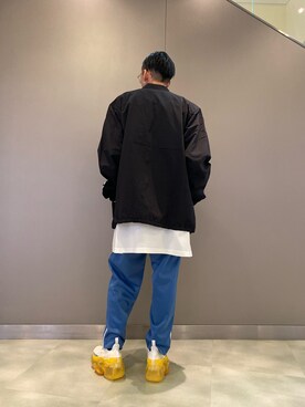 「ROYAL FLASH（ロイヤルフラッシュ）のアイテム（シューズ）」を使った、そーふぃさん（メンズ・170cm）の冬コーディネート