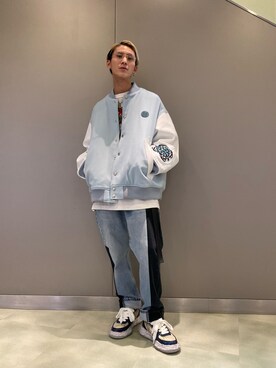 「FACETASM（ファセッタズム）のアイテム（ジャケット/アウター）」を使った、そーふぃさん（メンズ・170cm）の夏コーディネート