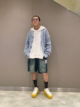 「ROYAL FLASH（ロイヤルフラッシュ）のアイテム（シューズ）」を使った、そーふぃさん（メンズ・170cm）の冬コーディネート