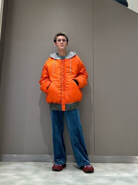 「FACETASM（ファセッタズム）のアイテム（ジャケット/アウター）」を使った、そーふぃさん（メンズ・170cm）の冬コーディネート