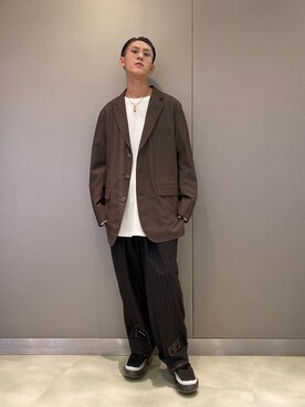 「ROYAL FLASH（ロイヤルフラッシュ）のアイテム（シューズ）」を使った、そーふぃさん（メンズ・170cm）の秋コーディネート