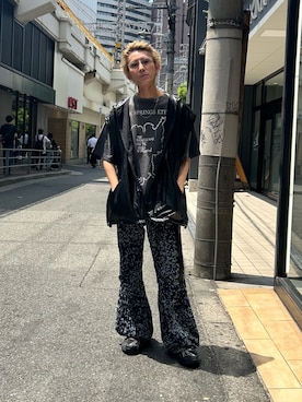 「アイテム（ジャケット/アウター）」を使った、そーふぃさん（メンズ・170cm）の夏コーディネート