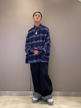 「ROYAL FLASH（ロイヤルフラッシュ）のアイテム（シューズ）」を使った、そーふぃさん（メンズ・170cm）の秋コーディネート