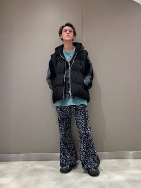 「GEN_DAI（ゲンダイ）のアイテム」を使った、そーふぃさん（メンズ・170cm）の冬コーディネート