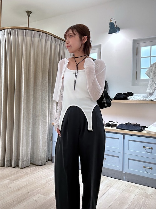 d.i.a. 新品未使用 キャミ ギャル セール】【2023SS/新色追加】ショート丈パット付マルチウェイ