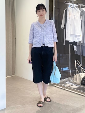 笹原(sasahara)さん(レディース・153cm)の冬コーディネート