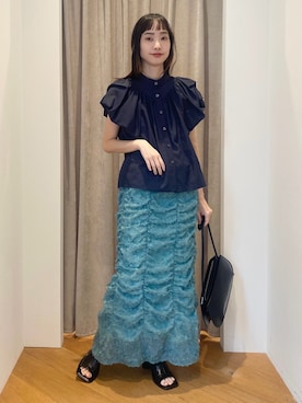 笹原(sasahara)さん（レディース・153cm）の春コーディネート