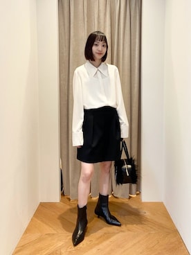 「アイテム（キャミソール）」を使った、笹原(sasahara)さん（レディース・153cm）の夏コーディネート