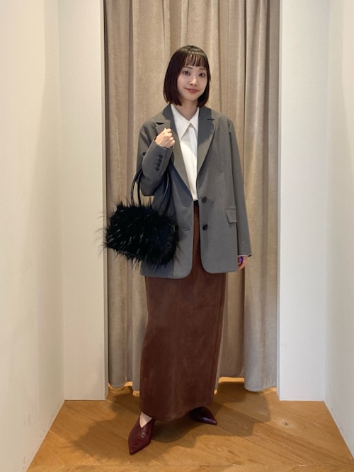 美品　EMMEL REFINES EM オーバーサイズ ダブルボタン ジャケット EMMEL REFINES＞EM オーバーサイズ ダブルボタン ジャケット