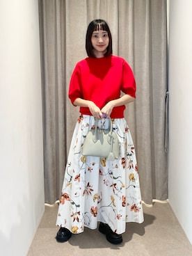 「FABIO RUSCONI（ファビオルスコーニ）のアイテム」を使った、笹原(sasahara)さん（レディース・153cm）の秋コーディネート