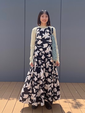 笹原(sasahara)さん(レディース・153cm)の秋コーディネート