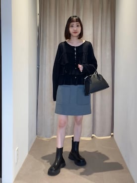 笹原(sasahara)さん（レディース・153cm）の夏コーディネート