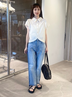 笹原(sasahara)さん(レディース・153cm)の夏コーディネート