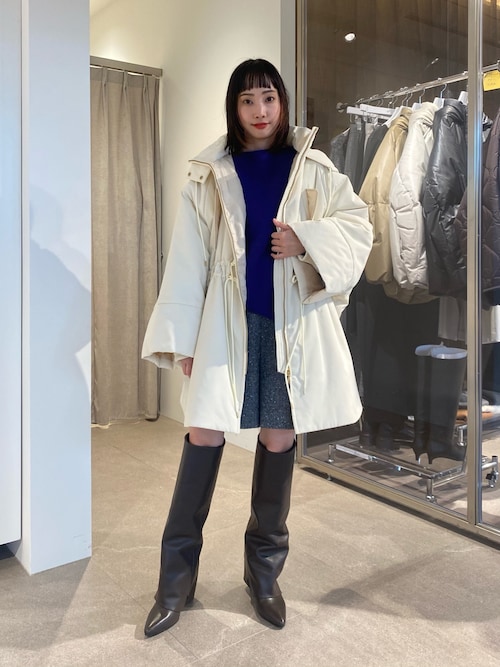 EMMEL REFINES＞EM ポンチョライク ナカワタ コート（ポンチョ