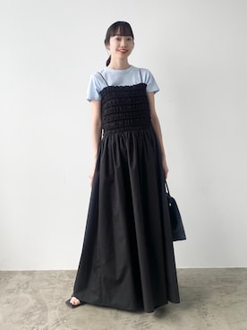 笹原(sasahara)さん（レディース・153cm）の春コーディネート