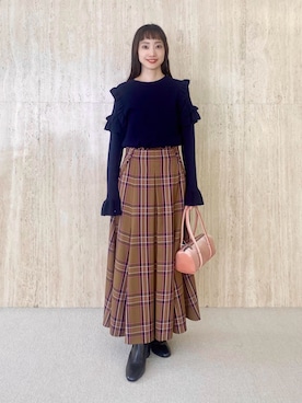 笹原(sasahara)さん(レディース・153cm)の夏コーディネート