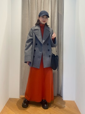 「FABIO RUSCONI（ファビオルスコーニ）のアイテム」を使った、笹原(sasahara)さん（レディース・153cm）の秋コーディネート