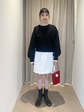 笹原(sasahara)さん（レディース・153cm）の秋コーディネート