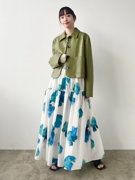 笹原(sasahara)さん（レディース・153cm）の春コーディネート