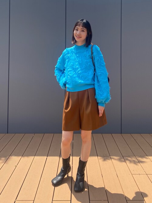 セール】＜EMMEL REFINES＞EM HW チュールシシュウ スウェットライク