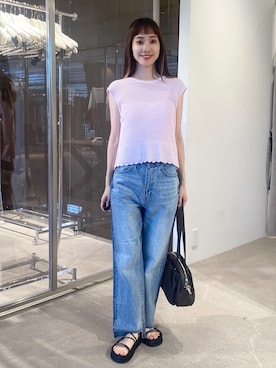 笹原(sasahara)さん(レディース・153cm)の夏コーディネート