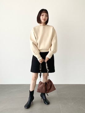 笹原(sasahara)さん（レディース・153cm）の夏コーディネート