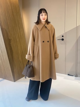 「アイテム（パンプス）」を使った、笹原(sasahara)さん（レディース・153cm）の秋コーディネート