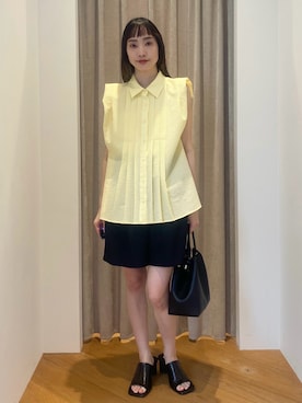 笹原(sasahara)さん（レディース・153cm）の春コーディネート