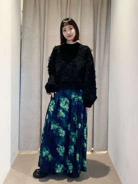 笹原(sasahara)さん（レディース・153cm）の夏コーディネート