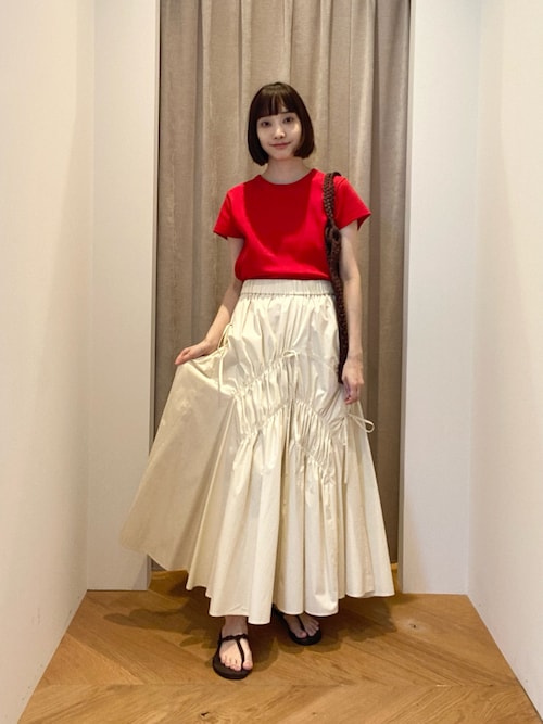 EMMEL REFINES＞EM フライス チビT（Tシャツ/カットソー