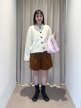 笹原(sasahara)さん（レディース・153cm）の秋コーディネート